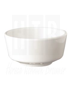 Float melamine ronde kom wit 5,5cm