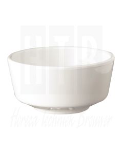 Float melamine ronde kom wit 13cm