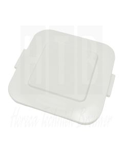 Rubbermaid deksel voor vierkante container 106ltr