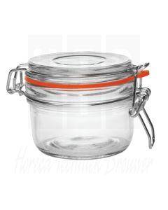 Vogue weckpot met beugelsluiting 0,125ltr (box 6)