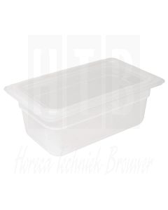 Vogue Polypropylene GN1/4 bak met deksel 100mm