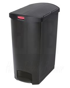 Rubbermaid pedaalemmer zwart 90ltr