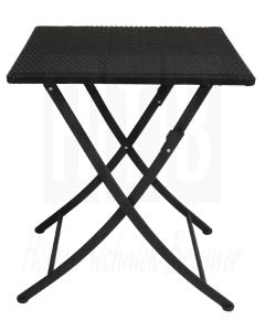 Bolero opklapbare rotan vierkante tafel 60cm