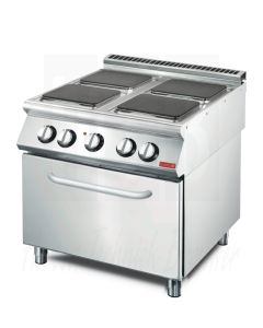 Gastro-M Fornuis electrisch met heteluchtoven 70/80CFE, GL929