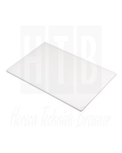 Hygiplas snijplank, 45x30x1,25cm wit