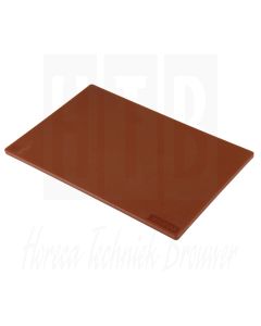 Hygiplas snijplank 45x30x1,25 cm bruin