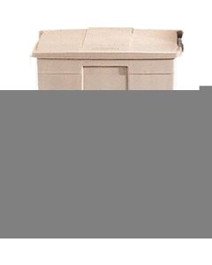 Rubbermaid afvalcontainer beige 45.5Ltr