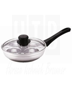 Vogue RVS ei-pocheer steelpan