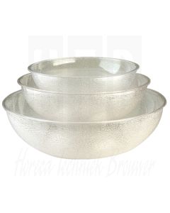 Saladekom, wit, Ø5ltr