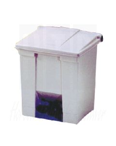 Rubbermaid afvalcontainer beige 68Ltr