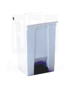 Rubbermaid afvalcontainer wit 45.5Ltr