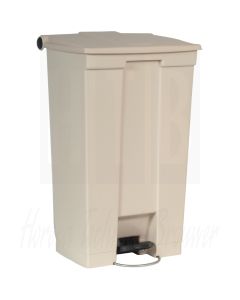 Rubbermaid afvalcontainer beige 87 Ltr