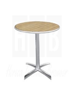 Bolero tafel, essenhout blad rond 60cm
