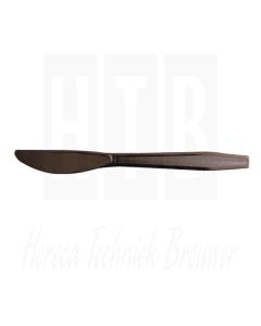 Disposable mes zwart, 19cm (Box 100)