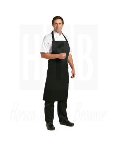Whites halterschort polyester/katoen zwart XL