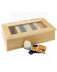 Houten theekistje 