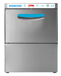 Voorlader vaatwasmachine HOONVED CE60, invoerhoogte 350mm, korfmaat 500x500mm, 400 Volt 50HZ, H56560PD