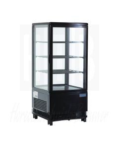Polar C-serie koelvitrine zwart 68 Liter, 230 Volt 50HZ, G211