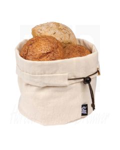 Broodmand met kersenpitkussen beige 23,5(h) x 20(Ø)cm.