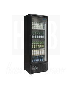 Polar G-serie staande barkoeling/display koeling 307L zwart, GJ447