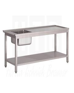 Gastro M voorspoeltafel voor doorschuif vaatwasmachine HT50 