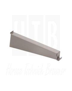 Gastro-M RVS plankdrager voor wandplank 400mm GN190