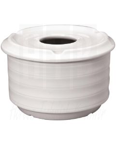 Intenzzo White windvrije asbak 11cm