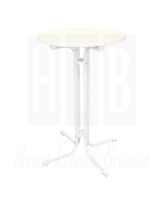 Statafel Monaco wit 70cm, H850