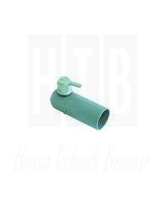 Luchtkamer ø 34mm H 130mm slang ø 6mm kunststof, ATA 7140