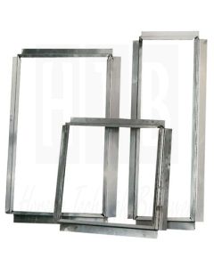 Aluminium vierkante aansluitflens 250 x 250mm, 7216.1030