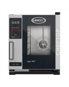 UNOX CHEFTOP MIND.Maps™ ONE COMPACT COMBISTEAMER, 5 x 2/3GN, 400 Volt 50HZ, 5,2KW, 596227 