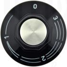 Knop voor energieregelaar stand 0-1-2-3 Ø50mm as=Ø6×4,6mm, 524.010