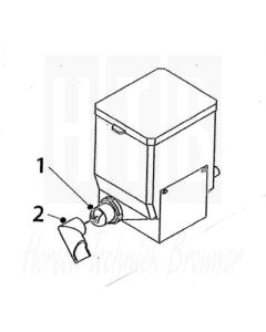 CANISTER 160x180 H=235mm WORM ANIMO OPTIVEND, 9003258