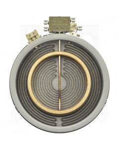 EGO HILIGHT 1.700-700 Watt, 230 Volt 50HZ, Ø180/120mm 2-zone, 10.58213.032