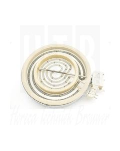 EGOnomic Stralingselement 1.700-650W / 230V Ø210/120mm 2-zones, 10.78661.004