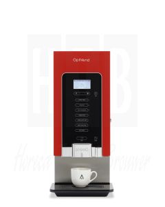 Gebruikte koffiemachine ANIMO OPTIVEND 11S NG - ROOD, koffie en heet water, 1003921-USED