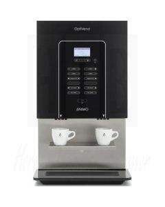 GEBRUIKTE ANIMO OPTIVEND 22 TS HS DUO NG, KOFFIE, HEET WATER, ZWARTGRIJS, 1005195-USED