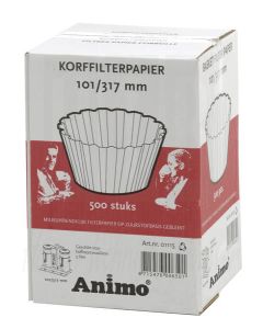 ANIMO FILTERPAPIER CUP 101/317 voor Animo koffieinstallaties 5 liter, 01115.