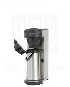 Koffiemachine met pompthermoskan Animo MT100v , handvulling, ZWART, 10537