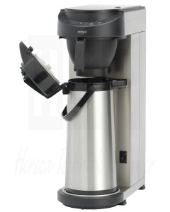 Koffiemachine met pompthermoskan Animo MT200 - ZWART, wateraansluiting, 10572