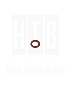 O-Ring 6 x 2 mm Siliconenring rood ventiel 252538