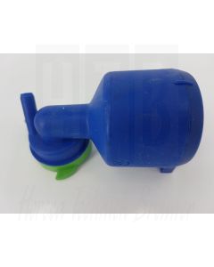 WITTENBORG mixerhuis 45 graden. uitloop, oud model, compleet, 31083300-USED