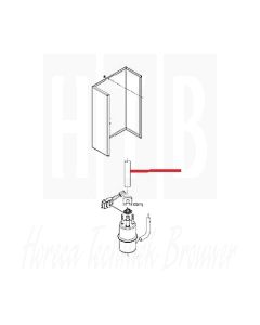 SLANG SILICONEN 18x12mm, Lengte= 310mm, ANIMO,  9035057