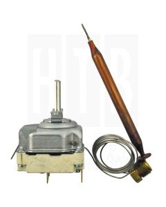 EGO Thermostaat 68°-162°C 3-polig voeler 115/Ø8mm. capillair 800mm. Dws, 55.34039.811