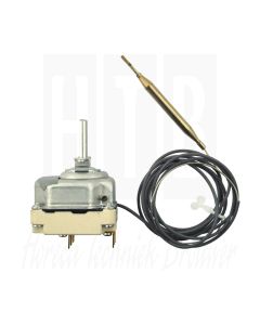 EGO Thermostaat 47°-300°C 3-polig voeler 77/Ø6mm. capilair 1480/1350mm. 55.34054.050