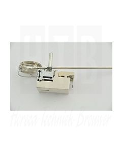 EGO Thermostaat 50°-320°C 1-polig voeler 160/Ø3mm. capilair 870mm. 55.18062.050