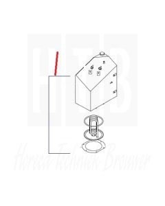 BRAVILOR Doorstroomelement XL Turbo, 6.000.229.080