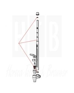 Peilglas compleet Bravilor,  6.000.287.005