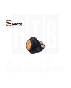 Schakelaar SANTOS N70, kleur Oranje, 2-Polig, 70702