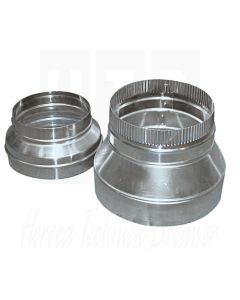 Aluminium verloop 200 - 350mm, 7216.0641
